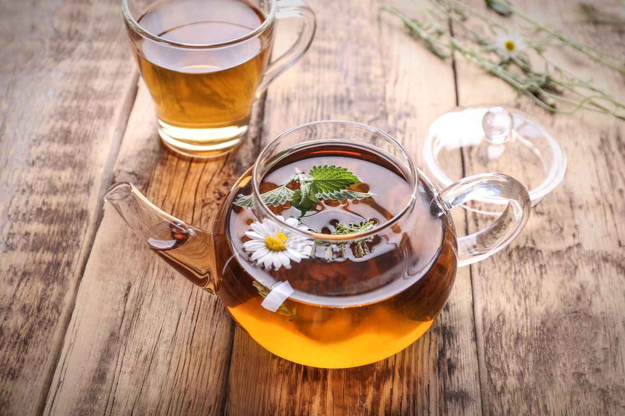Травяной чай, фитосбор из ромашки
